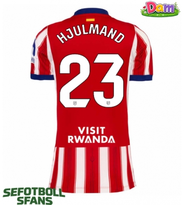 Atletico Madrid Morten Hjulmand #23 Hemmatröja Kvinnor 2026-27 Kortärmad